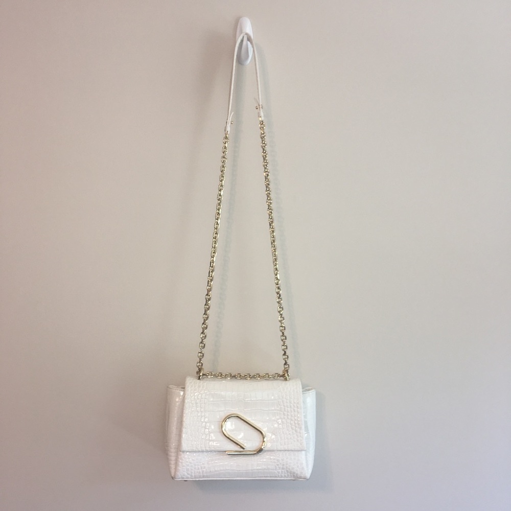 3.1 Philip Lim Alix Croc Leather shoulder bag